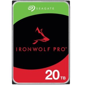 Kõvaketas HDD SeaGate  HDD||IronWolf Pro|20TB|SATA|256 MB|7200 rpm|3,5"|ST20000NT001 