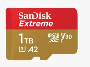 Atmiņas kartes SANDISK BY WESTERN DIGITAL  MEMORY MICRO SDXC 1TB UHS-I/W/A SDSQXAV-1T00-GN6MA SANDISK 