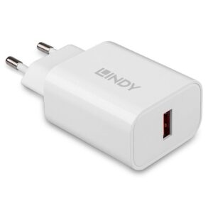 Įkrovikliai ir kabeliai LINDY  CHARGER WALL 18W/73412 