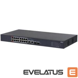 Commutator DAHUA  Switch||CS4218-16ET-240|Type L2|Desktop/pedestal|16x10Base-T / 100Base-TX|PoE ports 16|DH-CS4218-16ET-240 