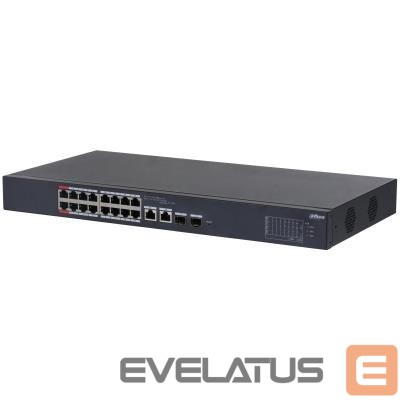 Võrgulülitid DAHUA Switch||CS4218-16ET-240|Type L2|Desktop/pedestal|16x10Base-T / 100Base-TX|PoE ports 16|DH-CS4218-16ET-240