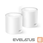 Ruuterid TP-Link  Wireless Router||Wireless Router|1500 Mbps|Mesh|Wi-Fi 6|1x10/100/1000M|1x2.5GbE|DHCP|DECOX10(2-PACK) 