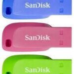 Zibatmiņa SANDISK BY WESTERN DIGITAL  MEMORY DRIVE FLASH USB2 16GB/3PCS SDCZ50C-016G-B46T SANDISK 