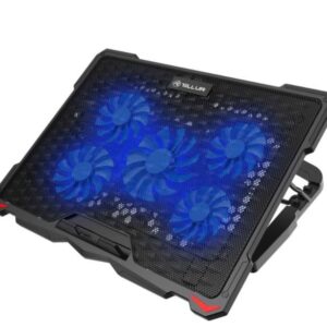 Cooling system for laptops Tellur  Cooling pad Basic 17, 5 fans, LED, black 