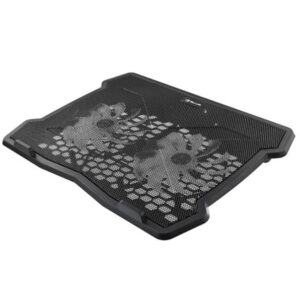 Sülearvutite jahutussüsteem Tellur  Cooling pad Basic 15.6, 2 Fans Black