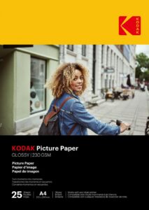 Foto un video aksesuārs KODAK  Picture Paper 230g 11.8 mil Glossy A4x50 (9891266) 