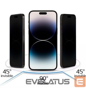 Apsauginiai stiklai iLike - GALAXY A52/A52S Tempered Privacy Glass Black