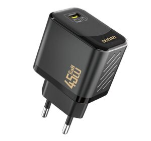 Adapteris Dudao  Dudao A28 45W GaN USB-C Wall Charger - Black Black