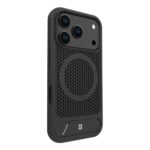 Nugarėlės dėklai Evelatus Apple iPhone 17 Pro Premium Case Magsafe With Stand Plastic Black