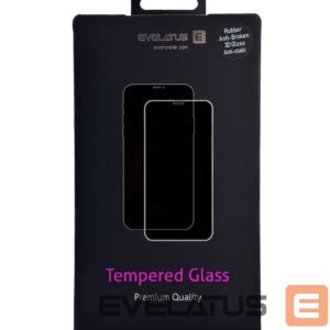 Protective glass Evelatus Samsung Galaxy S25 FE Privacy Corning Gorilla Glass Anti-Static 3D Full Cover 10X Stronger 
