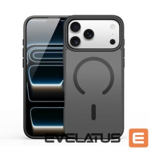 Aizmugurējais vāciņš Dux Ducis Apple iPhone 17 Pro YIND PC+TPU Case with MagSafe Black