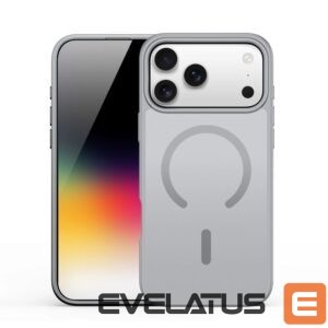 Aizmugurējais vāciņš Dux Ducis Apple iPhone 17 Pro YIND PC+TPU Case with MagSafe Grey