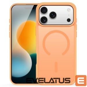 Aizmugurējais vāciņš Dux Ducis Apple iPhone 17 Pro YIND PC+TPU Case with MagSafe Orange
