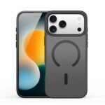 Back panel cover Dux Ducis Apple iPhone 17 Pro Max YIND PC+TPU Case with MagSafe Black