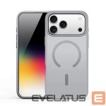 Back panel cover Dux Ducis Apple iPhone 17 Pro Max YIND PC+TPU Case with MagSafe Grey