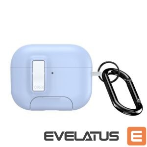 Headphone case Dux Ducis Apple AirPods Pro 3 PECQ Series PC+TPU Cover with Hook White Blue