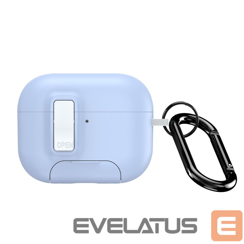 Korpus kõrvaklappidele Dux Ducis Apple AirPods Pro 3 PECQ Series PC+TPU Cover with Hook White Blue