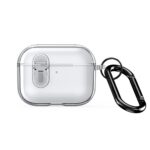 Headphone case Dux Ducis Apple AirPods Pro 3 PECL Series PC+TPU Cover with Hook Clear