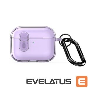 Headphone case Dux Ducis Apple AirPods Pro 3 PECL Series PC+TPU Cover with Hook Purple