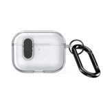 Headphone case Dux Ducis Apple AirPods Pro 3 PECL Series PC+TPU Cover with Hook Black Clear