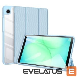 Maciņš grāmata Dux Ducis Samsung Galaxy Tab A9 / A11 Toby case with flip stand Blue