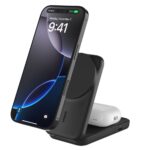 Belaidis įkroviklis Belkin  UltraCharge 25w Qi2 2in1 Magnetic Charger plus USB-C Black