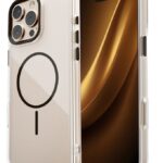 Aizmugurējais vāciņš iLike Apple iPhone 17 Pro Max 6,9 Clear Thin Mag case Transparent Black