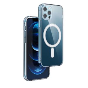 Aizmugurējais vāciņš iLike - iPhone 17 Pro Max 6,9 1,5 mm Mag case camera protection open ring Transparent