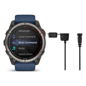Viedpulksteni Garmin  quatix 8 – 51 mm, AMOLED Marine GPS Smartwatch 