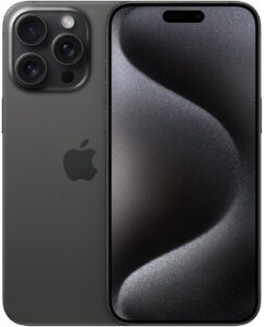 Viedtālrunis Apple  iPhone 15 Pro Max 256GB Black Titanium