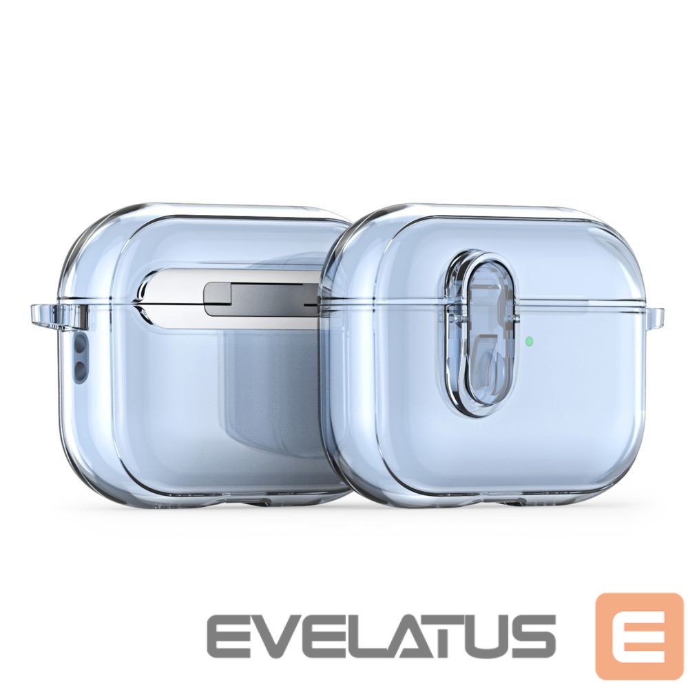 Maciņš austiņām Dux Ducis Apple AirPods Pro 3 PECL Series PC+TPU Cover with Hook Blue