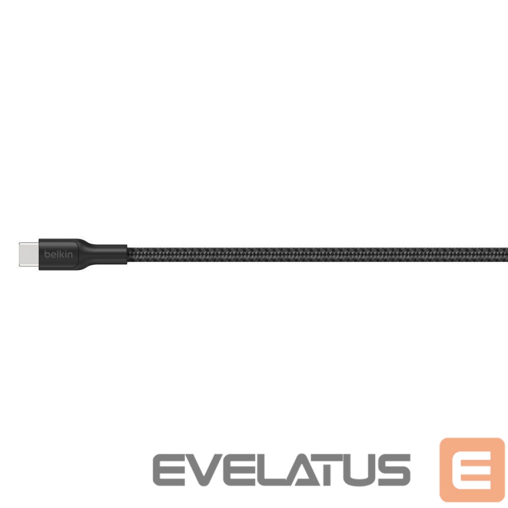 Cable Belkin USB-C TO USB-C 240W 2.0, BRAIDED PCR, 3M Black