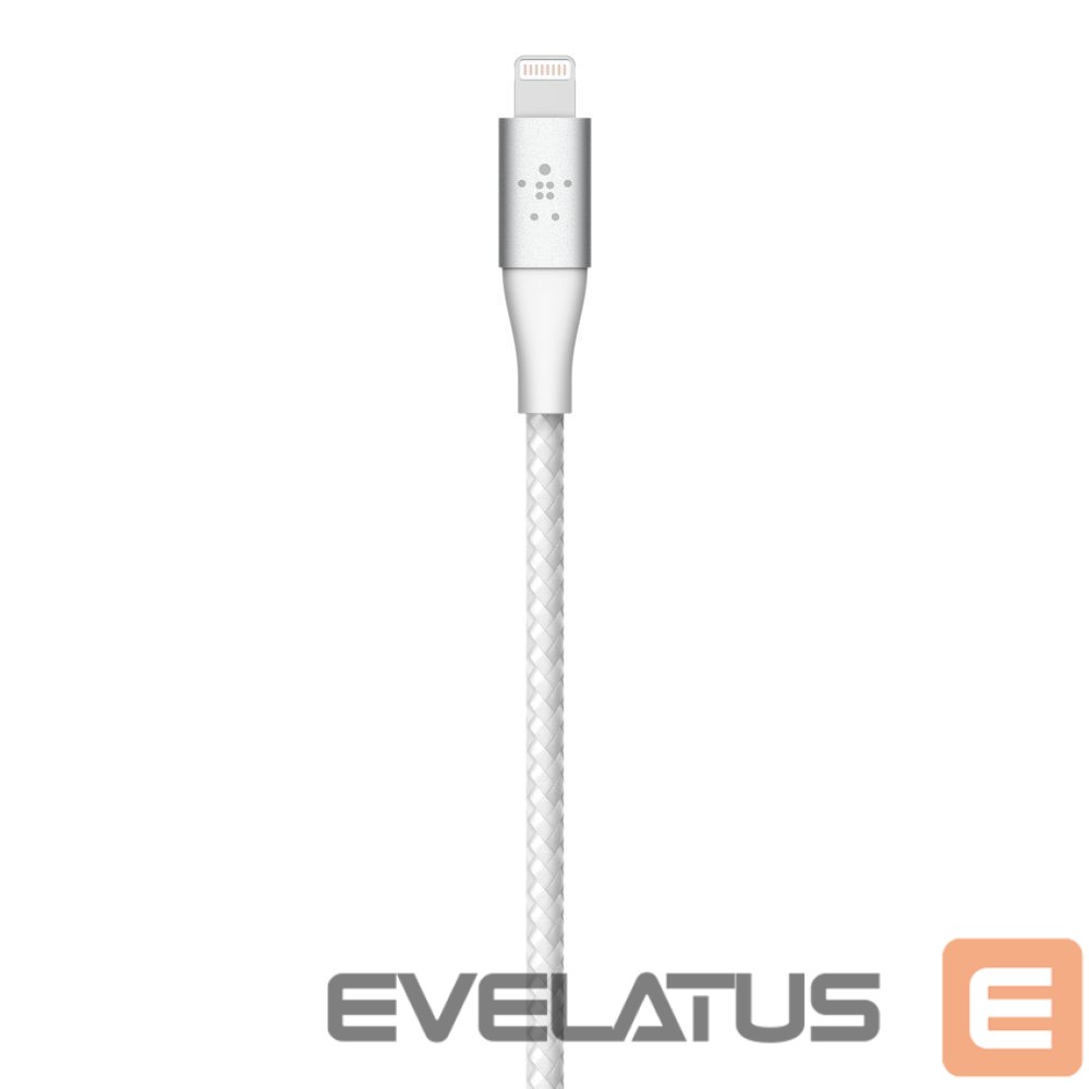Kabelis Belkin BOOST CHARGE USB-C to Lightning Cable, Braided, 1M White