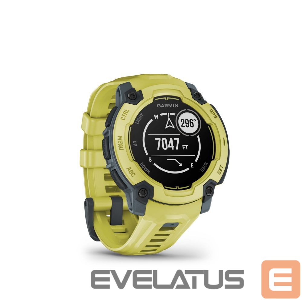 Smart watches Garmin Instinct E – 45 mm Electric Lime with Electric Lime Band