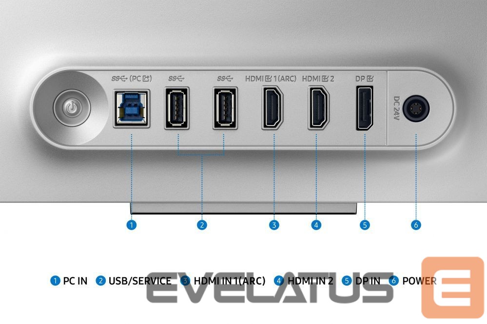 Monitor Samsung LS32DG802SUXDU 32" OLED G8 G80SD UHD Monitor 3840x2160/16:9/200cd/m2/0.03ms, DP, HDMI, USB