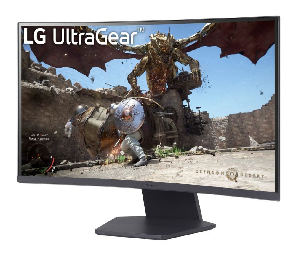 Monitors LG 27GS60QC-B | 27 " | VA | QHD | 16:9 | 180 Hz | 1 ms | 2560 x 1440 pixels | 300 cd/m² | HDMI ports quantity 2