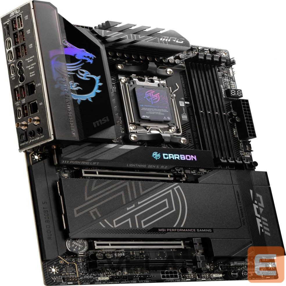 Motherboard for Intel processors MSI Processor family AMD | Processor socket AM5 | DDR5 UDIMM | Supported hard disk drive interfaces SATA, M.2 | Number of SATA connectors 4