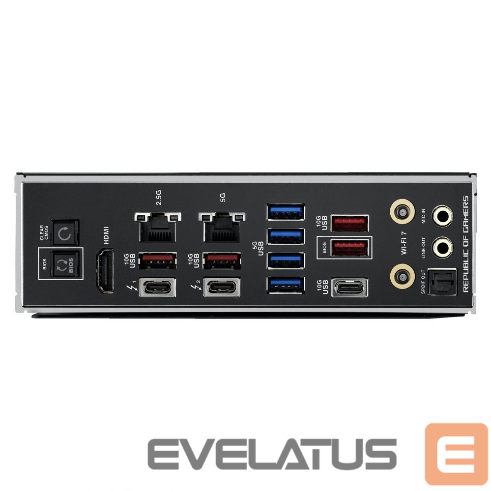 Intel protsessori emaplaat Asus ROG MAXIMUS Z890 HERO | Processor family Intel | Processor socket LGA1851 | DDR5 | Supported hard disk drive interfaces M.2, SATA | Number of SATA connectors 4