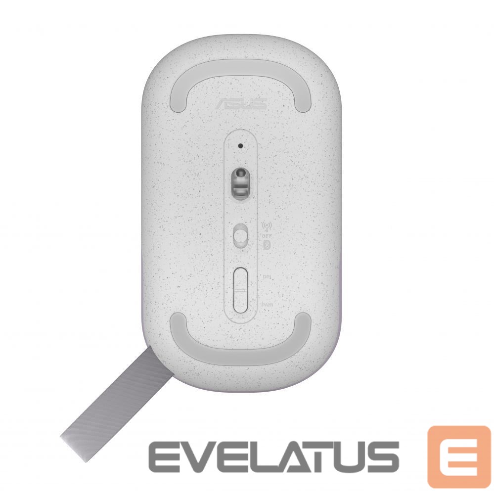 Datora pele Asus Marshmallow Mouse | MD100 | Mouse | 2.4 GHz, Bluetooth | Beige