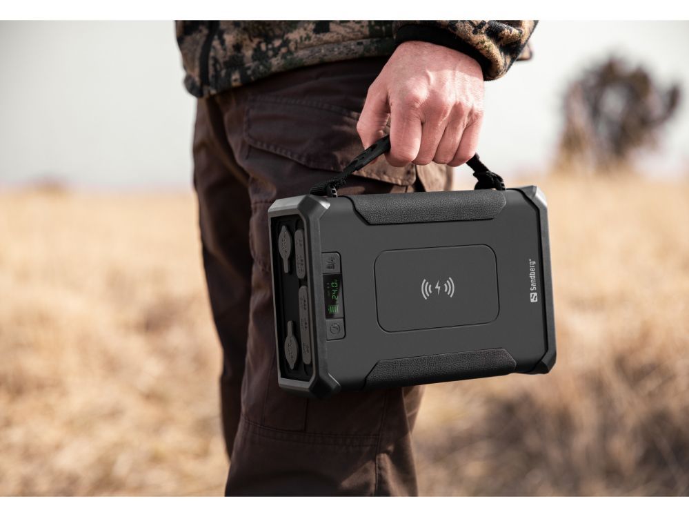 Laadijad ja juhtmed Sandberg SANDBERG Survivor Powerbank 8in1 96000