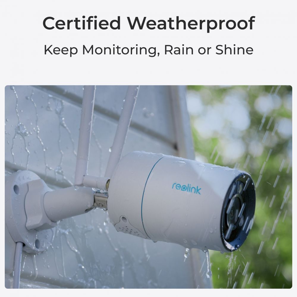 Veebikaamera Reolink W330 4K WiFi 6 Surveillance Camera, Faster Speed & Higher Stability, White