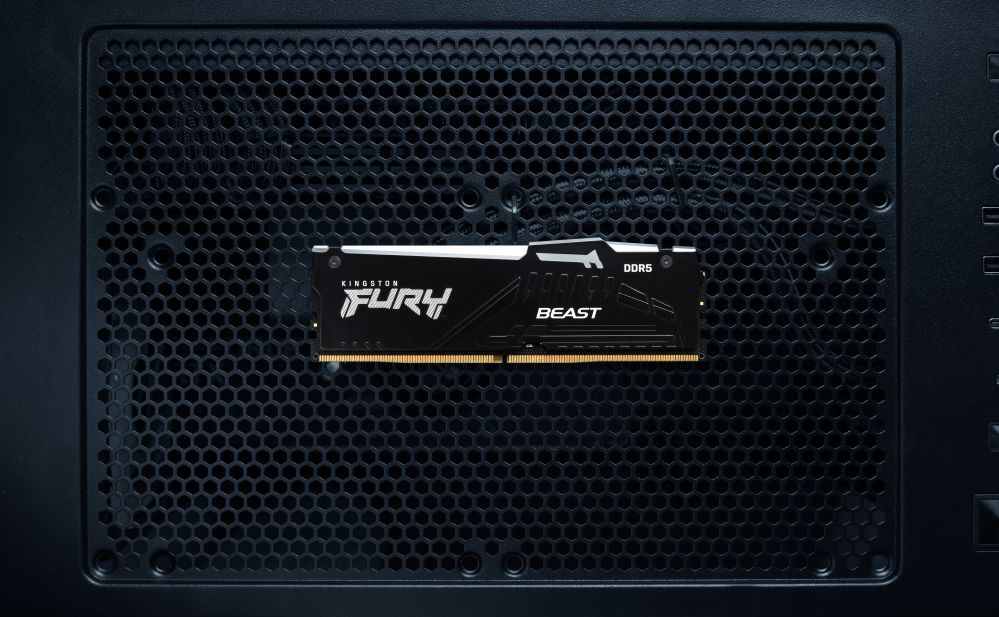 Operatīv atmiņa DDR4 Kingston Fury Beast 64GB DDR5, 6000 MHz, CL30, 288-Pin, DIMM Kit (32GB x 2)