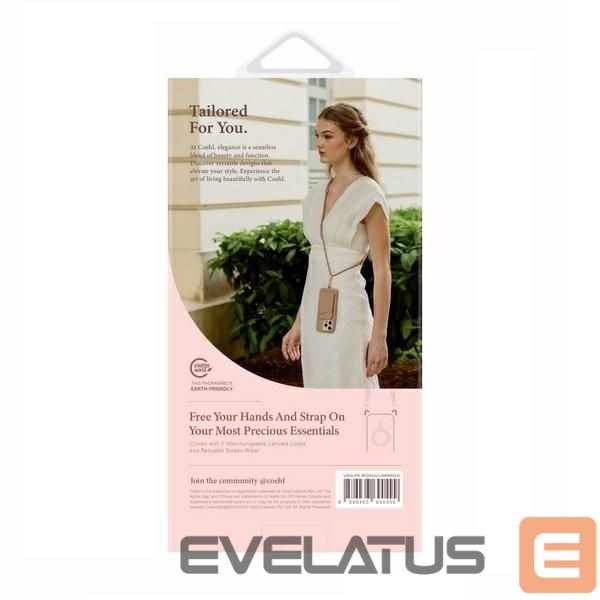 Muu telefoni lisavarustus UNIQ Uniq Coehl Lumino iPhone 16 Pro 6.3" Magnetic Charging case rose gold/rose gold