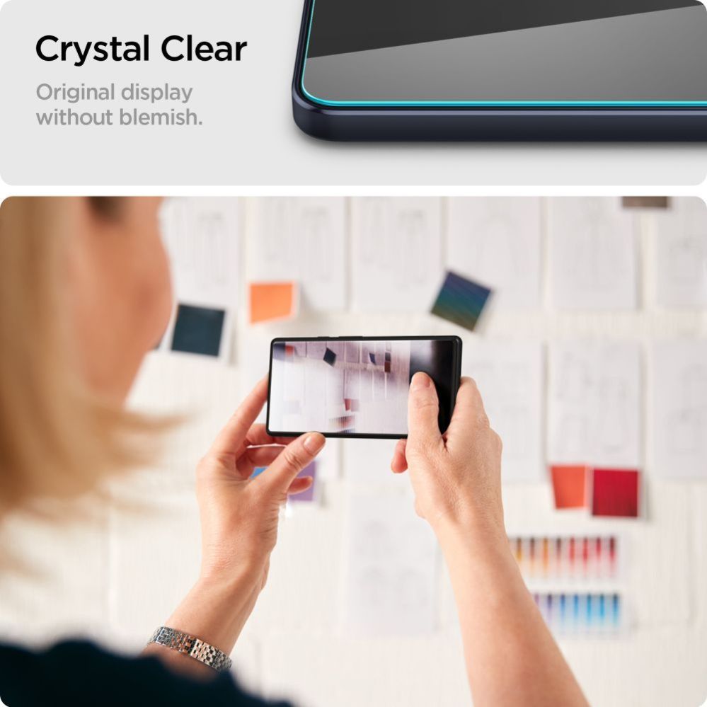 Citas preces Spigen Spigen Glas.tR Slim 2-Pack Tempered Glass for Samsung Galaxy A16 4G / 5G - Transparent