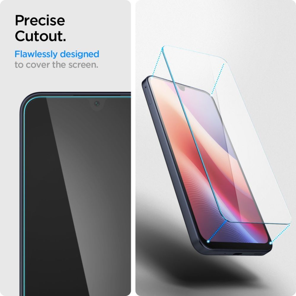 Citas preces Spigen Spigen Glas.tR Slim 2-Pack Tempered Glass for Samsung Galaxy A16 4G / 5G - Transparent