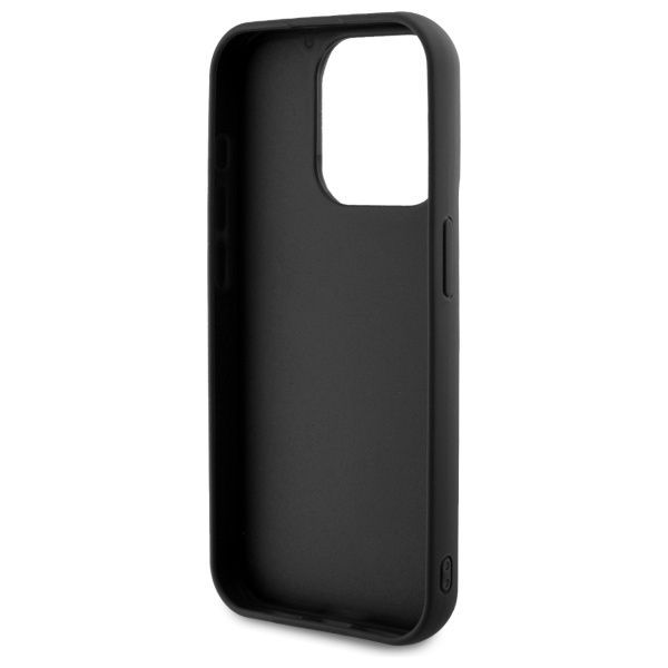 Kitos prekės Karl Lagerfeld Karl Lagerfeld 3D Rubber Signature Case for iPhone 15 Pro - Black
