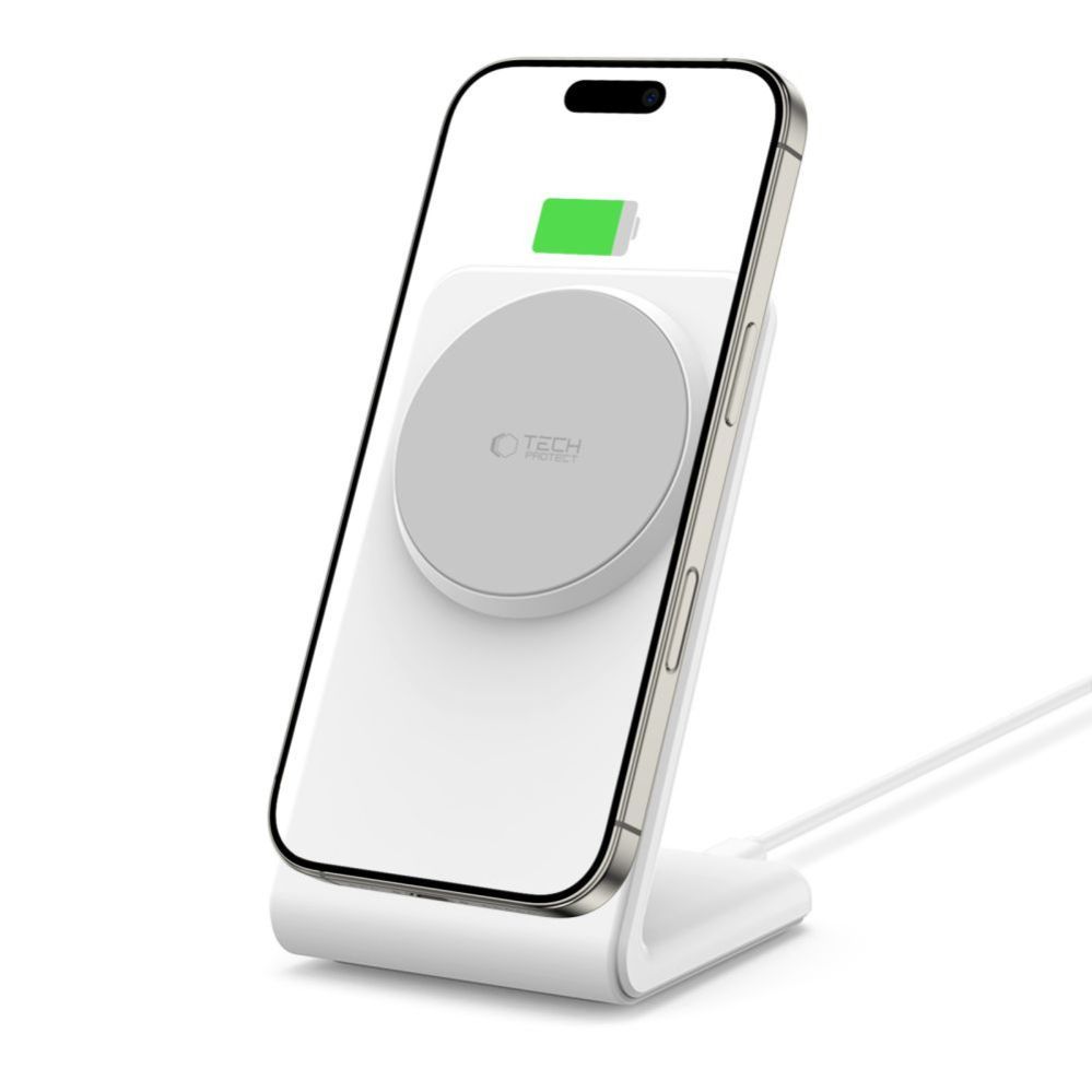 Other goods Tech-Protect Tech-Protect QI15W-A38 MagSafe Wireless Charger - White