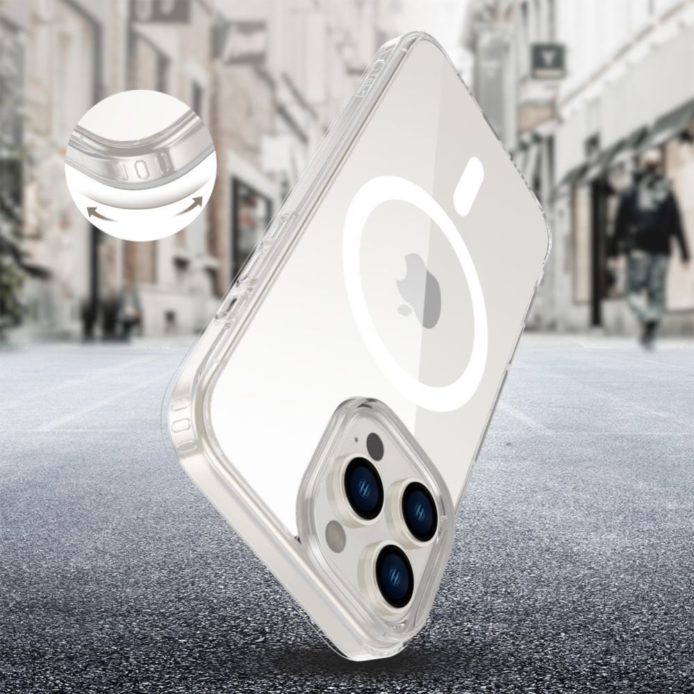 Other goods Tech-Protect Tech-Protect Flexair Hybrid CC Magsafe iPhone 16 Pro Max Case - Clear