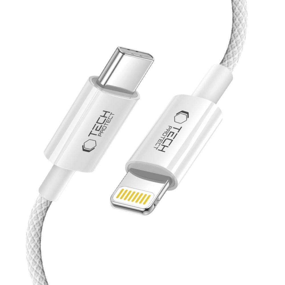 Kitos prekės Tech-Protect Tech-Protect UltraBoost USB-C / Lightning PD27W/3A cable 100 cm - gray