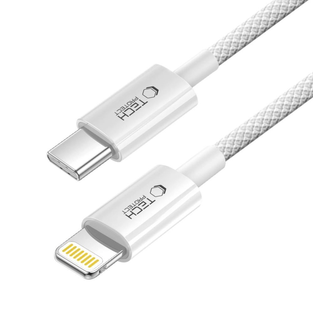 Kitos prekės Tech-Protect Tech-Protect UltraBoost USB-C / Lightning PD27W/3A cable 100 cm - gray